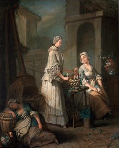 Een bloemenmeisje, ca. 1795-ca. 1799