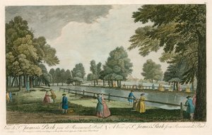 Een uitzicht op St James
