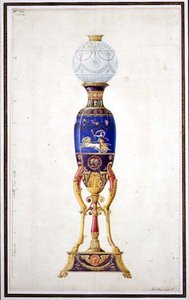 Ontwerp voor een Porseleinen Lamp