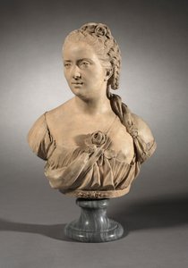 Portret van een vrouw door Jean Baptiste Defernex