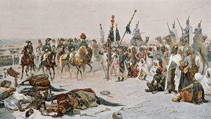 Bonaparte in Egypte door Jean Baptiste Edouard Detaille
