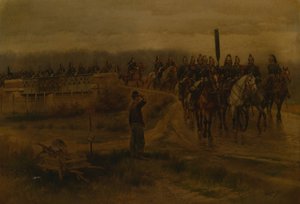 Mijn Oude Regiment door Jean Baptiste Edouard Detaille