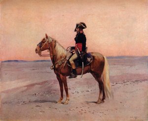Napoleon in Egypte, 19e eeuw door Jean Baptiste Edouard Detaille