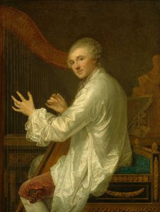 Ange Laurent de La Live de Jully, waarschijnlijk 1759 door Jean Baptiste Greuze
