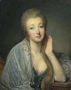 Jeanne Bécu, gravin Du Barry 1743-1793 door Jean Baptiste Greuze