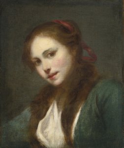 La Polonaise Een Poolse schoonheid door Jean Baptiste Greuze