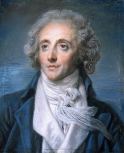 Portret van Nicolas-Pierre-Baptiste Anselme, genaamd Baptiste aîné door Jean Baptiste Greuze