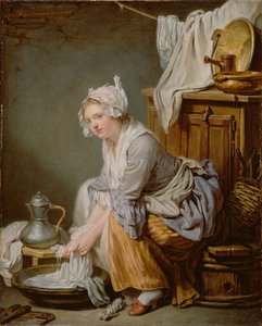 De wasvrouw La Blanchisseuse, 1761