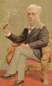 Baron Alphonse de Rothschild, illustratie uit Vanity Fair, 1894