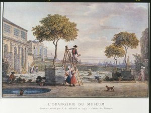 De Orangerie in het Museum in Parijs in 1794
