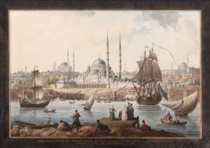 De Yeni Cami en de haven van Istanbul