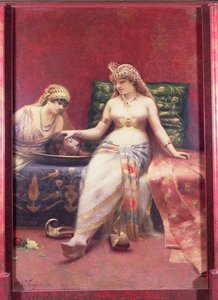 Salome met het Hoofd van Johannes de Doper, 1882 door Jean Baptiste Hippolyte de Vergeses