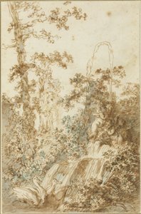 Capriccio met Fontein en Spelende Zwanen