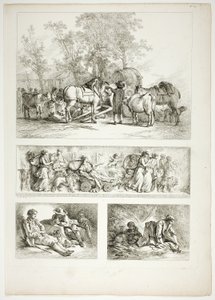 Plaat 27 van 38 uit Oeuvres de J. B. Huet