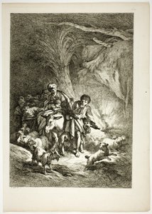 Plaat 30 van 38 uit Oeuvres de J. B. Huet door Jean Baptiste Huet