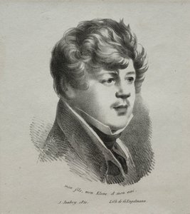 Eugène Isabey, 1821 door Jean Baptiste Isabey
