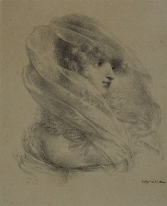 Mevrouw Ledieu door Jean Baptiste Isabey