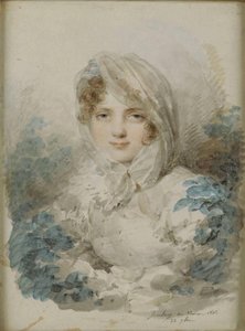 Portret van Ekaterina Pavlovna Bagration 1783-1857, geboren Skavronska