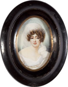 Portret van Maria Gravin Walewska 1786-1817 door Jean Baptiste Isabey