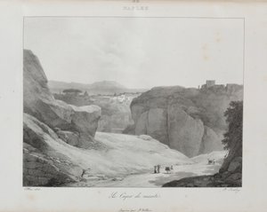 Reis naar Italië in 1822 door Jean Baptiste Isabey