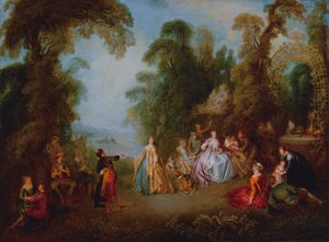 De dans, ca. 1730