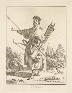 Calmouk door Jean Baptiste Le Prince