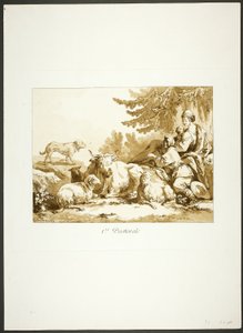 Eerste Pastorale door Jean Baptiste Le Prince
