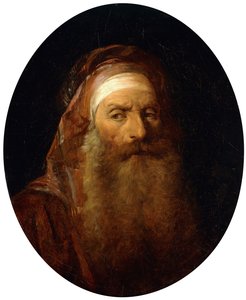 Hoofd van een Oriëntaal door Jean Baptiste Le Prince