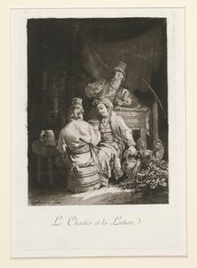 De deugd in de cabaret en De voerman en de melkmeid