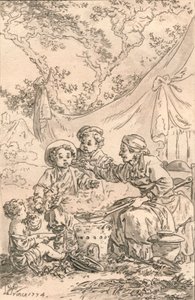 Le Gout, 1774 door Jean Baptiste Le Prince