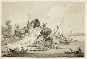 Rustieke Zeescène door Jean Baptiste Le Prince