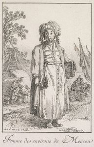 Vrouw uit de Buitenwijken van Moskou