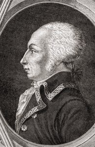 Francois Christophe Kellermann, gegraveerd door Pannemaker-Ligny, uit 