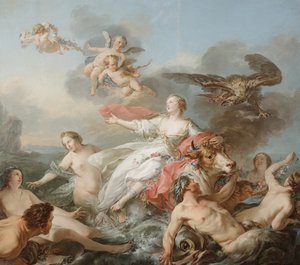 De ontvoering van Europa door Jean Baptiste Marie Pierre