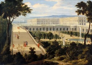 Orangerie van het kasteel van Versailles door Jean Baptiste Martin