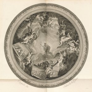 Koepel van de Salon van Oorlog [pl. 35] door Jean Baptiste Masse
