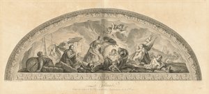 Holland, Centrum van de Salon van Vrede Tegenover de Appartementen van de Koningin [pl. 48] door Jean Baptiste Masse