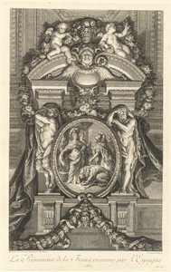 De superioriteit van Frankrijk erkend door Spanje 1662 [pl. 17] door Jean Baptiste Masse
