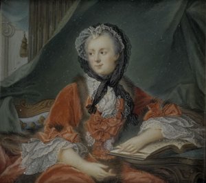 Portret van Marie Leszczinska, koningin van Frankrijk (1703-1768)