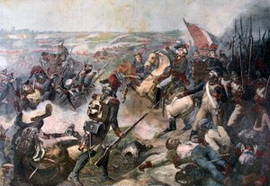 Slag bij Fleurus, 26 juni 1794, 1892 door Jean Baptiste Mauzaisse