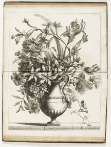 Bloemenvaas door Jean Baptiste Monnoyer