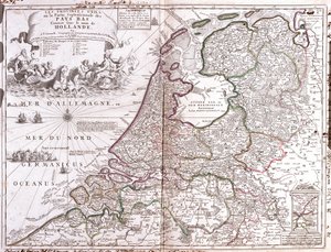 Kaart van Nederland