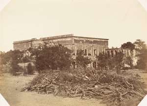 Metcalfe Huis, Delhi door Jean Baptiste Oscar Mallitte