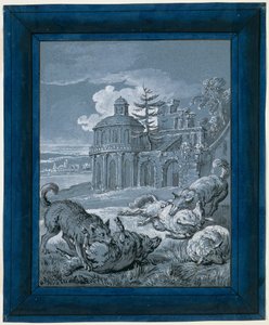 Wolven die schapen aanvallen ("Rein de Trop II")