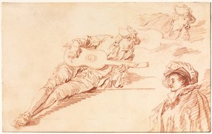 De Gitarist, 1720s