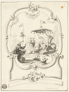 Chinoiserie door Jean Baptiste Pillement