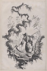 Chinoiserie ornament print
