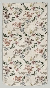 Stuk brokaatzijde, 1723-1774