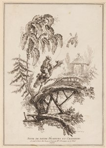 Titelpagina, "Suite de douze Pêcheurs et Chasseurs"