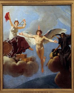 La Liberte ou la Mort Allegorie de la Liberte door Jean Baptiste Regnault